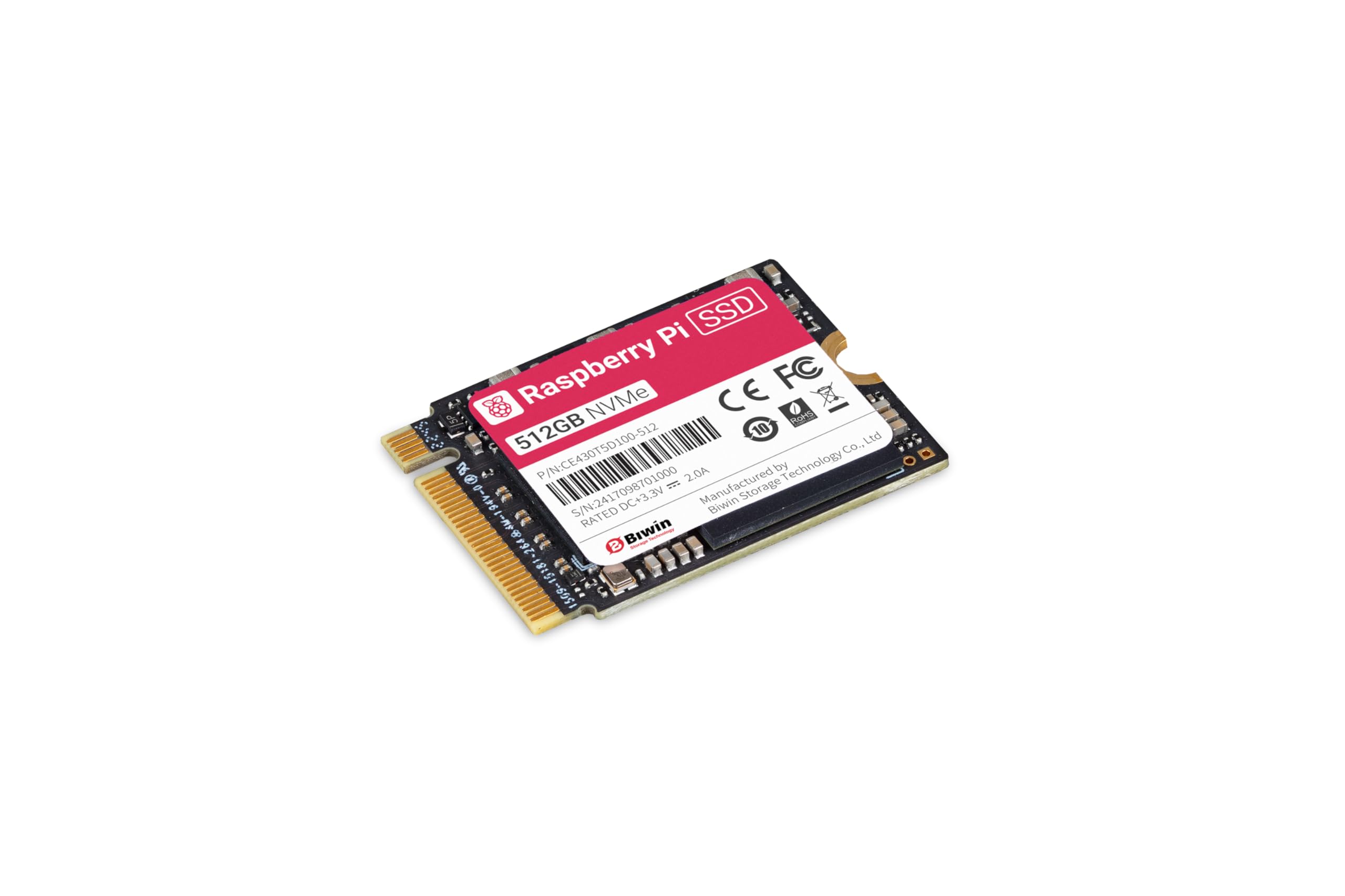 Raspberry Pi SSD 512GB NVMe 2/13まで Raspberry Pi NVMe SSD (512GB): Amazon.co.uk: Computers & Accessories